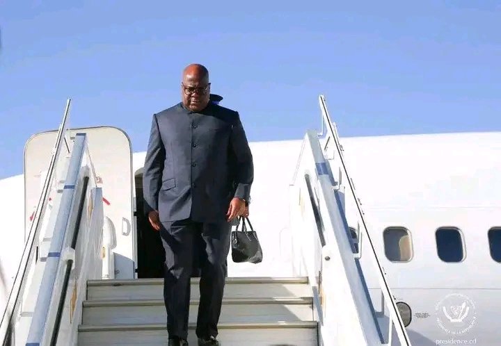 Félix Tshsisekedi returns to Kinshasa after a working visit in Togo and Mauritania