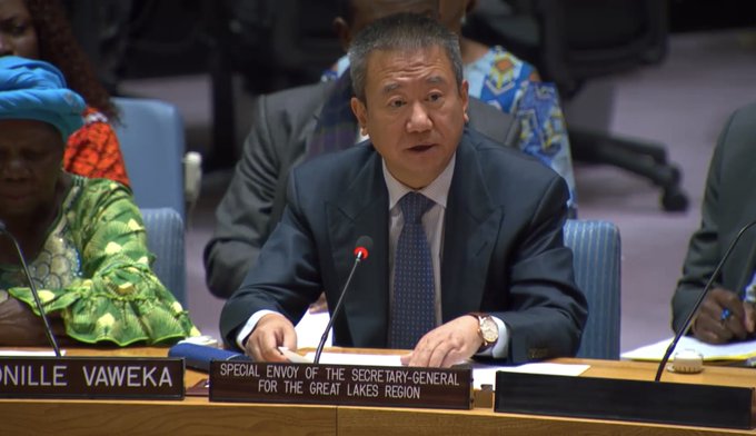 Huang Xia alerte sur les conséquences de la persistance de la confrontation entre la RDC et la Rwanda